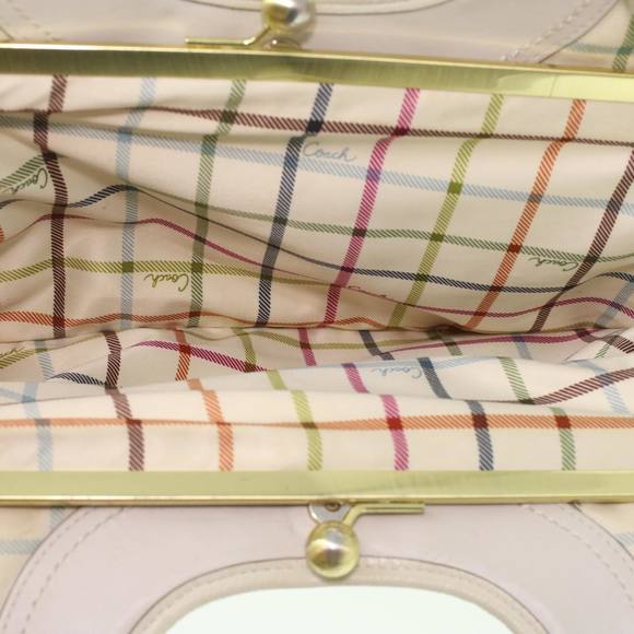 Coach Shoulder Bag Leather 5Set Black Beige Auth 37691 - Picture 9 of 10